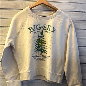 NWT J.crew cropped sweatshirt